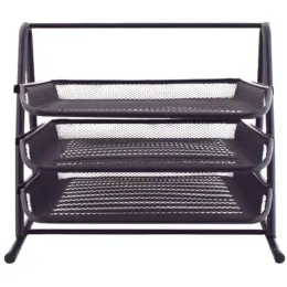 3-Layer Iron Mesh Tray Front
